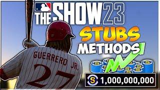 HOW TO MAKE TONS of STUBS in MLB The Show 23! (MLB The Show 23 Stub Methods)