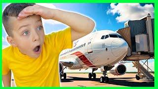 Educational Airplane Videos for Kids  Airport for Kids ️ Prepare your child for first PLANE Ride