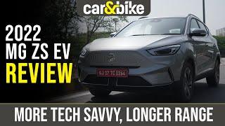 2022 MG ZS EV Review | More Tech Savvy, Longer Range | carandbike