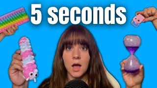 ASMR for people with literally 5 SECOND attention span... (you're cooked)