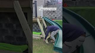 Playground ladder