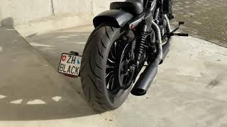 Sportster Iron 883 brutal sound!!! - use your headphones