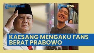 DEAR Prabowo Subianto: Dapat Salam dari Kaesang Pangarep yang Ternyata Ngefans Berat, Minta Hal Ini