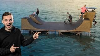 Wir bauen einen schwimmenden SKATEPARK