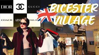 Bicester Village Night Walk | Discover Luxury Outlets Near London with Stunning Christmas Vibes! ️