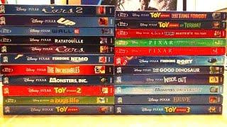 My Complete Disney/Pixar Blu-Ray Collection - 2016 Update