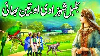 Bulbul Shehzadi aur Teen Bhai || Langoor aur Shehzade ka Kissa || urdu kahani