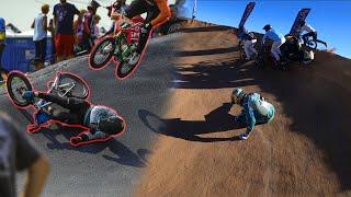 BMX RACE CRASHES - Drew Polk