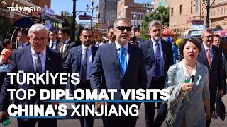 Türkiye’s top diplomat visits China's Xinjiang region