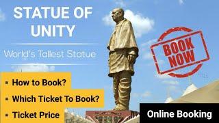 Statue of unity online ticket booking | Step by Step Guide | Statue of Unity Ticket Prices 2024