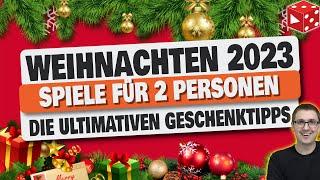 Brettspiele für genau 2 Personen • Brettspiel-Geschenktipps für Weihnachten 2023