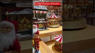 Beautiful Christmas Decorations #christmasdecor #nutcracker #merry-go-round #