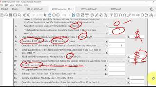 QBI Deduction (simplified calculation)