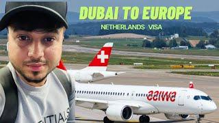 From Dubai To Europe journey ￼! Full travel vlog Schengen visa