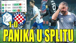 HAJDUK NAPOKON IZGUBIO - ZATOPLJENJE U ZAGREBU DINAMO RUTINSKI SA ŠIBENIKOM RIJEKA SE PROŠVERCALA