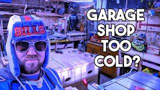 Winter shop upgrades for garage hobbyist woodworkers