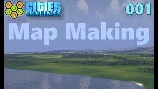 Cities Skylines - Map Making with BonBonB - 01 - The First Contours