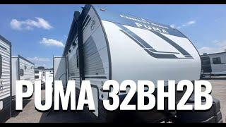 2025 PUMA 32BH2B - TWO BEDROOM TRAVEL TRAILER - NEW LOOK