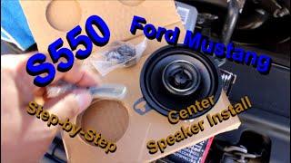 How To: Install 2015+ Ford Mustang Center Speaker (Step-by-Step)