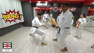 How to kick effectively with front leg | BUJUTSU BHARAT | Karate by Sachin Chavan | SHOTOKAN KARATE