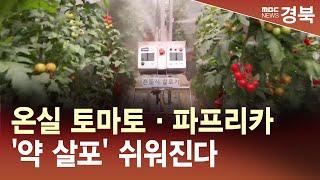 [R]온실 토마토·파프리카 '약 살포'쉬워진다 / 안동MBC