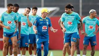 TREINO DA SELEÇÃO! GERSON DE FORA! ANDRÉ PODE GANHAR VAGA NO TIME TITULAR! 1ª ATIVIDADE EM SALVADOR!