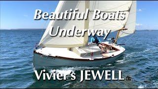 François Vivier's Coastal Pocket Cruiser JEWELL | Sailing Yawl | Beautiful Wooden Boats Underway