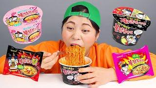 Mukbang Korean Fire Spicy Noodle  DONA MUKBANG