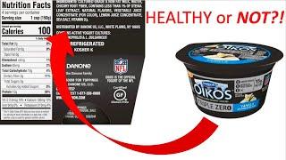 Is OIKOS TRIPLE ZERO yogurt HEALTHY?! **Up-dated 2022**