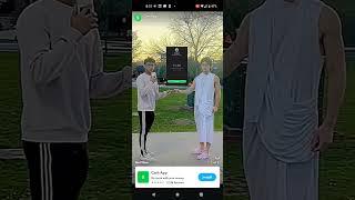 Anthpo Cash App ad on Snapchat