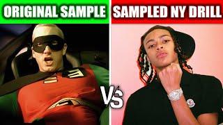 ORIGINAL SAMPLE  VS SAMPLED NY DRILL SONGS PART 4