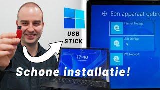 Installatie USB maken voor Windows 11 - 𝐃𝐮𝐢𝐝𝐞𝐥𝐢𝐣𝐤 𝐮𝐢𝐭𝐠𝐞𝐥𝐞𝐠𝐝!