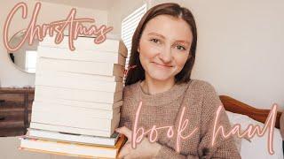 Christmas book haul | fantasy, romance, + Christian nonfiction