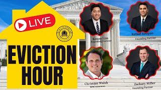 LIVE - Eviction Hour with California Property Law Group!