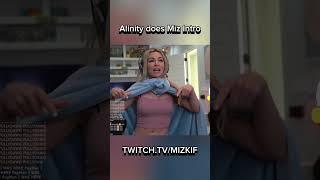 Alinity does Mizkif intro goes wrong #mizkif #shorts #alinity #otk