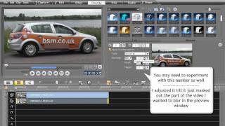 Corel Video Studio Pro Tutorial, How To Blur/Pixelate An Object