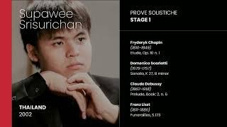 Piano FVG 2023 - Prove Solistiche / Stage 1 - Supawee Srisurichan