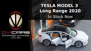 Tesla Model 3 Long Range Model Year 2020 for Worldwide Shipping by OVICARS