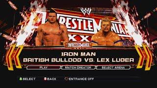 WWE SmackDown vs. Raw 2011 | British Bulldog vs. Lex Luger