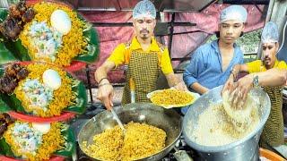 Pune Street Food Famous Anda Rice - दुकान खुलते ही अंन्डा राइस खाने पुणे मे लगती है भिड Egg Recipe