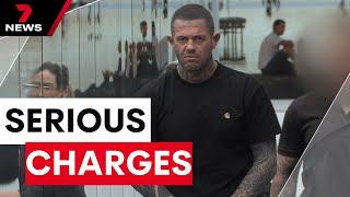 Senior Comanchero bikie Kyle Shepherd extradited to Adelaide on money laundering charges | 7NEWS