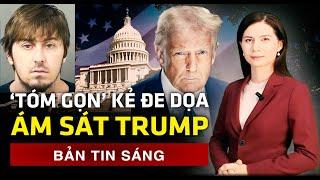 Cảnh sát Mỹ ‘tóm gọn’ kẻ đe dọa ám sát TT Trump và ‘cho nổ tung New York’ | 60 Giây Tinh Hoa TV