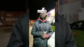 A Ghanaian junkie from the United States begging for ten dollars