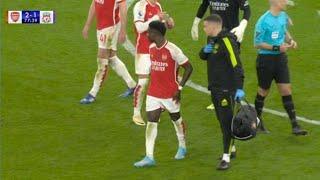 Bukayo Saka INJURY Vs Liverpool