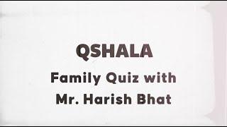 Qonversations and Quizzes with Mr. Harish Bhat