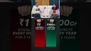 1rs Vs 100 Cr Talk Money Pavan #shorts