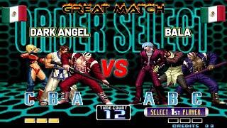 KOF 2002 - Top vs Leyenda Mexicana ⭐DARK ANGEL vs BALA FT10  BATALLÓN!