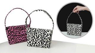 Stylish Handbag Sewing Tutorial for Beginners  / Quick and Easy Sewing / DIY / 가방만들기 미싱