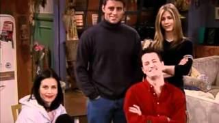 Friends - Chandler's "He has a gun!"