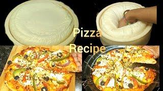 Homemade Pizza & Pizza Dough Recipe | How to Make Perfect Pizza at Home | Pizza & Pizza Dough Recipe